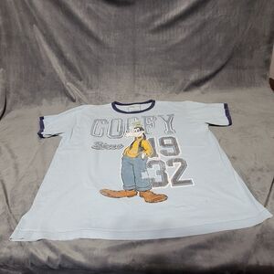 Goofy Shirt, Adult XL, Light Blue Short Sleeve T-shirt